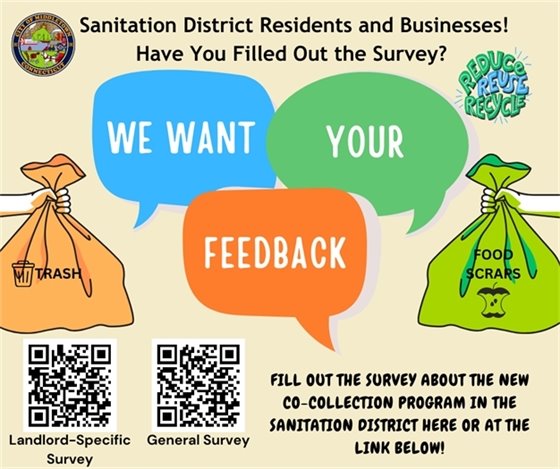 Information on Survey for Sanitation District Customers 