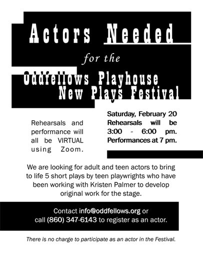 ACTORS NEEDED!