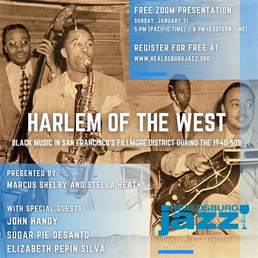 HEALDSBURG JAZZ PRESENTS