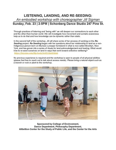 LISTENING, LANDING, AND RE-SEEDING