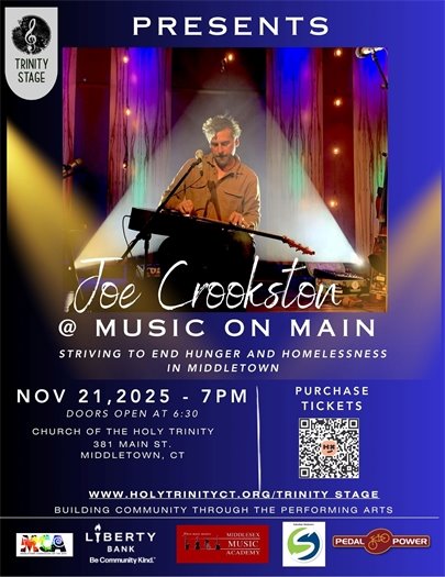 Friday Concert at Trinity Stage: Joe Crookston