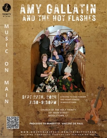 Amy Gallatin and the Hot Flashes @ Music on Main