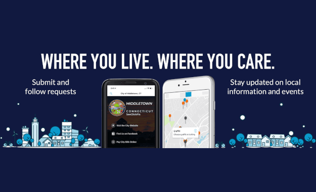 Promotion for SeeClickFix with text 